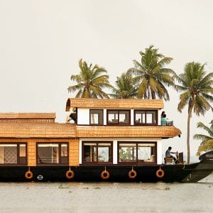 Luxury boat in Alleppey