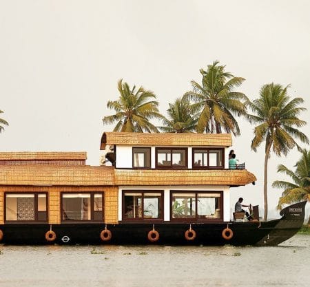 Luxury boat in Alleppey