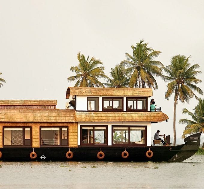 Luxury boat in Alleppey