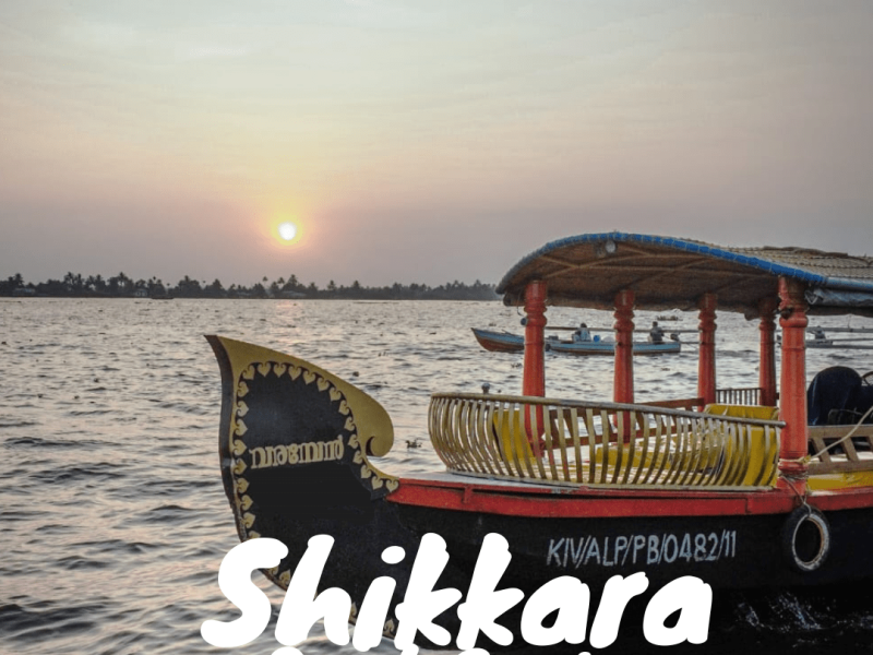 Cute Shikkara Boat