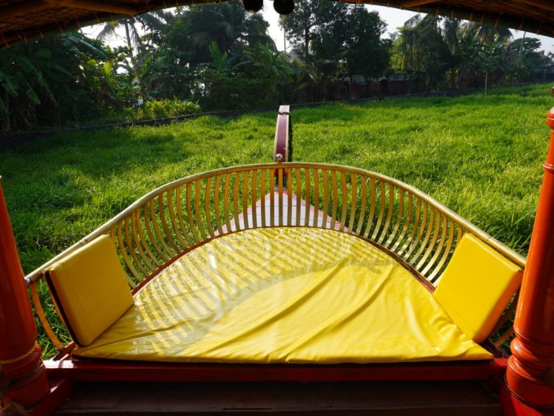 Spacious Sunbath on a Shikkara